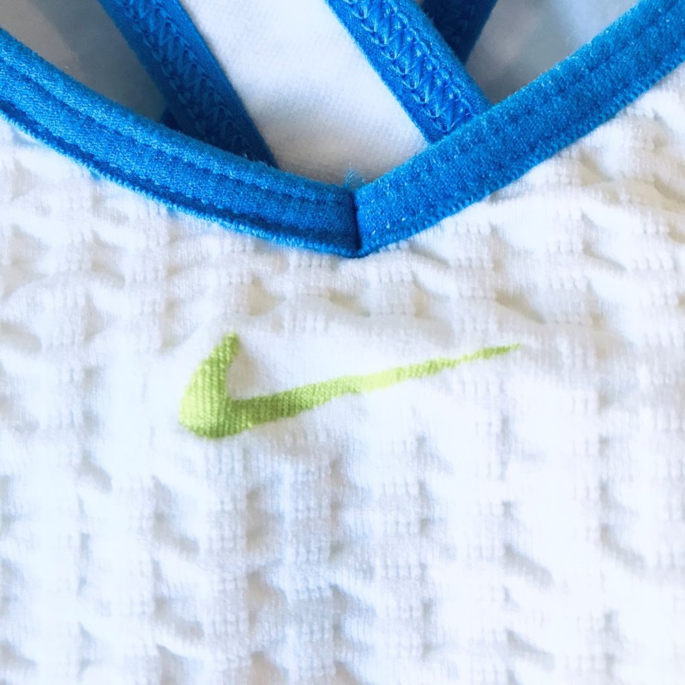 White Nike Workout Top